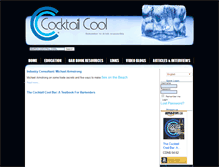 Tablet Screenshot of cocktail-cool.com